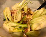 豚バラときのこの青菜炒め作り方2写真