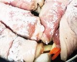 お年寄り絶讚シリーズ‼️豚肉林檎巻き‼️作り方4写真