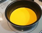 お手伝いレシピ①かぼちゃプリン作り方2写真