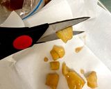 林檎のシナモン煮入り☆バスクチーズケーキ作り方2写真