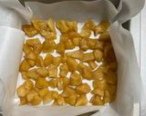 林檎のシナモン煮入り☆バスクチーズケーキ作り方3写真