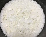 節約★和風ニンニク炊き込みご飯★作り方4写真