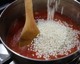 イタリア風ローストチキンとトマトリゾット作り方7写真