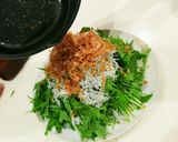 水菜としらすの超簡単パリパリサラダ！！作り方5写真