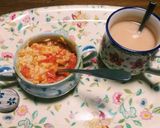 レンジ簡単❗カレーチーズトマトリゾット✳作り方3写真