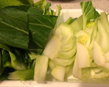 豚バラときのこの青菜炒め作り方1写真