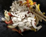 鶏胸肉とパプリカの中華炒め♡豆豉醬作り方5写真