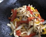 鶏胸肉とパプリカの中華炒め♡豆豉醬作り方6写真
