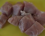鶏むね肉の醤油・酒・柚子こしょう空揚げ作り方1写真
