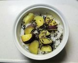 ひとりご飯☘焼き芋のまぜご飯作り方3写真