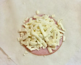 酒粕とハム＆チーズの春巻きの皮包み焼き作り方1写真