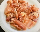 レンジで時短！甘辛チキンのキムチーズ♡作り方1写真