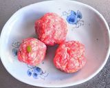 貢丸湯（ゴンワンタン）作り方1写真