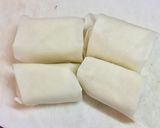 豆腐の春巻きの皮包み焼き作り方2写真