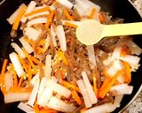 大根炒め　きんぴら大根　ダイエットレシピ作り方8写真