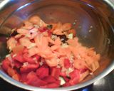 夏バテ防止に！豚肉と野菜のカレー炒め作り方1写真