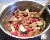夏バテ防止に！豚肉と野菜のカレー炒め作り方2写真