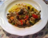 夏バテ防止に！豚肉と野菜のカレー炒め作り方3写真