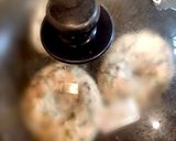 簡単 和風豆腐月見ハンバーグ パン粉なし作り方4写真