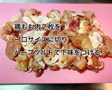 鶏もも肉とキャベツのレモンバター煮作り方2写真