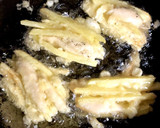 香ばしい★鶏ささ身とじゃが芋のかき揚げ天作り方6写真