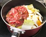 白菜と牛肉のうま煮作り方3写真