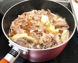 白菜と牛肉のうま煮作り方4写真