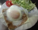 美しいハムエッグの作り方作り方6写真