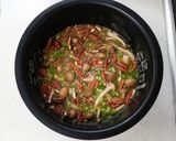 ピーカンナッツとさば缶のみそ炊き込みご飯作り方5写真