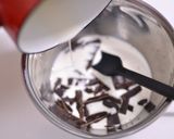 本格バレンタイン♡半熟チョコチーズケーキ作り方22写真