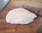 食べラー甘辛ダレのチキンパスタ作り方1写真
