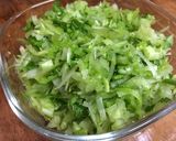 大根の葉と胡麻炒め作り方1写真