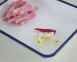 ブロッコリーとベーコンのペペロンチーノ作り方3写真
