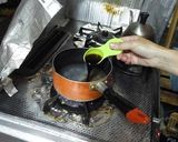 肉まんの中華スープ漬け（ワンタン麺風）作り方2写真