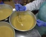 米粉のマーラーカオ【胎内市学校給食】作り方1写真