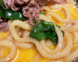 すき焼きの次の日のうどんすき作り方4写真