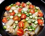 主食になるとうがん汁作り方4写真