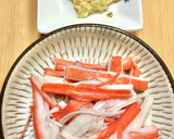簡単に♪白菜とカニカマの卵とじ中華餡掛け作り方3写真