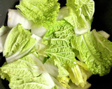 簡単に♪白菜とカニカマの卵とじ中華餡掛け作り方5写真