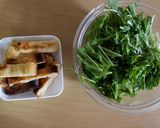 5分で即うま！水菜と油揚げの煮びたし作り方2写真