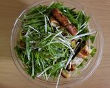 5分で即うま！水菜と油揚げの煮びたし作り方3写真