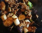 豚肉とナスの甘醤油炒め作り方6写真