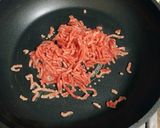 ひき肉ときのこのピリ辛春雨作り方2写真