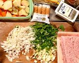 つみれ鍋と時短セロリの豆腐ハンバーグ弁当作り方1写真