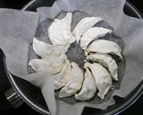 簡単!蒸し餃子☆柚子風味作り方1写真