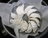 簡単！蒸し餃子☆柚子風味作り方1写真