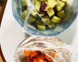 全てレンジさつま芋なすごま味噌麻婆春雨風作り方8写真