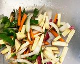 全てレンジビビンバ風ロコモコ丼作り方5写真