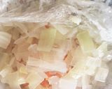 全てレンジなす豆腐梅炒めドーム蒸し作り方2写真