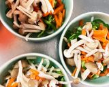 全てレンジなす豆腐梅炒めドーム蒸し作り方13写真